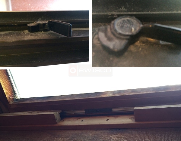 User submitted photos of a window lock & keeper.
