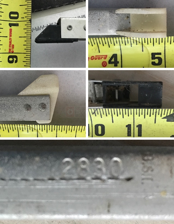 User submitted photos of a window balance.