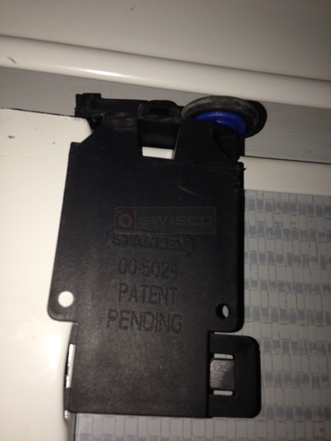 User submitted photos of closet hardware.