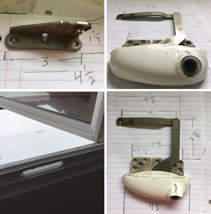 User submitted photos of a window operator.