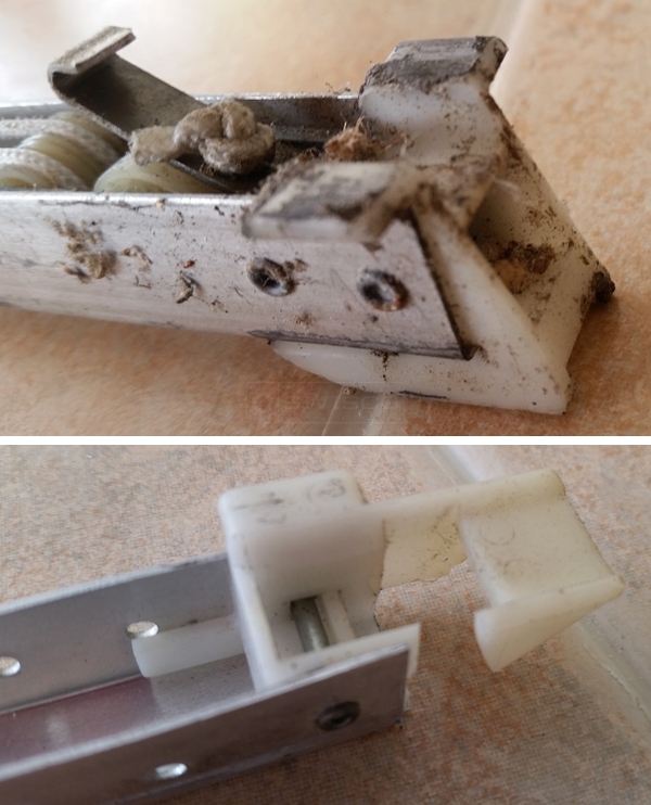 User submitted photos of a window balance.