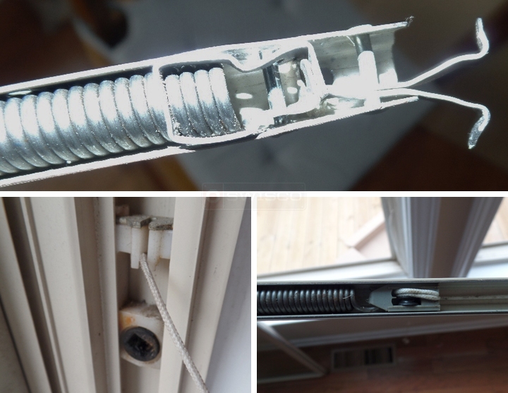 User submitted photos of window hardware.
