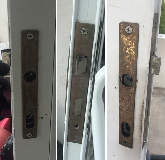 User submitted image of their door hardware.