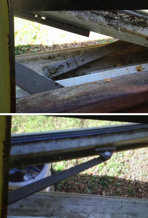 User submitted photos of a window operator.