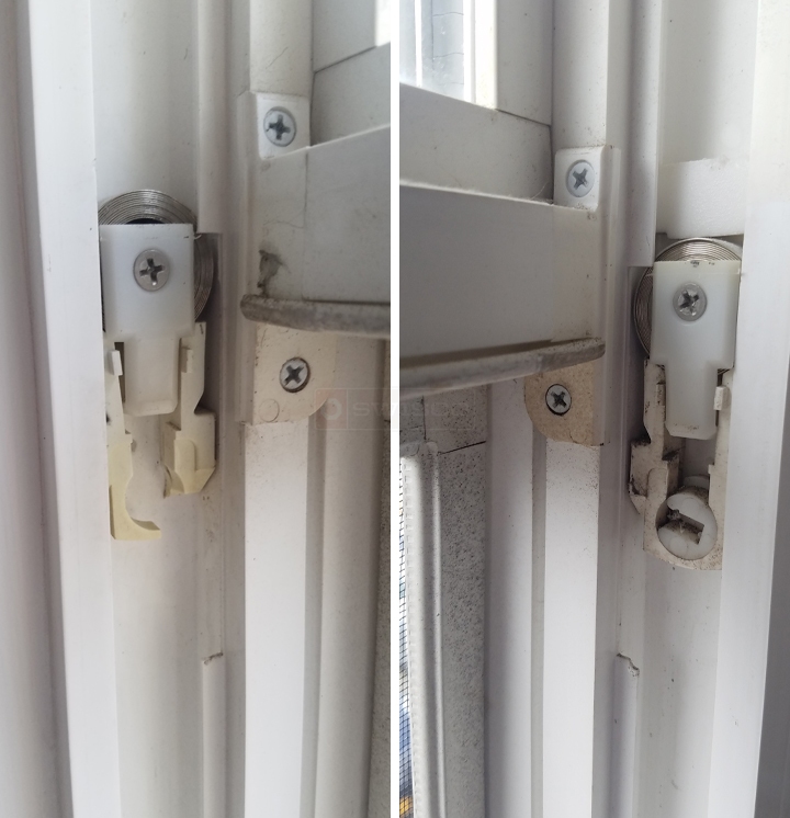 User submitted photos of a window balance.