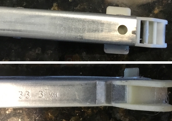 User submitted photos of a window balance.