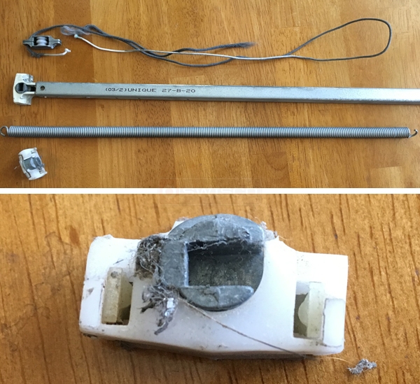 User submitted photos of a window balance.