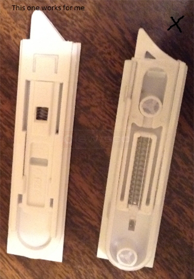 User submitted photos of a tilt latch.
