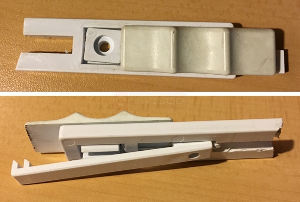 User submitted photos of a tilt latch.