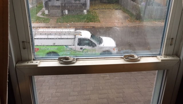 User submitted photos of window hardware.