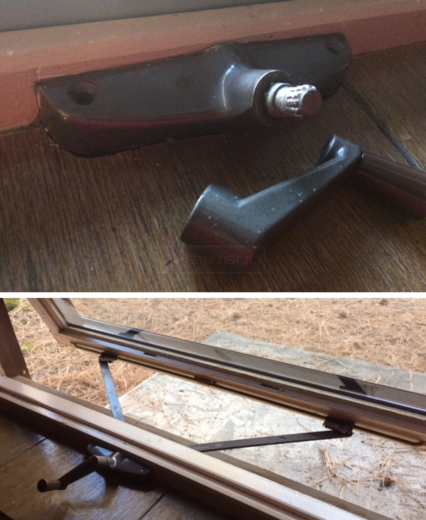 User submitted photos of a window operator.