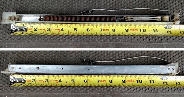 User submitted photos of a window balance.