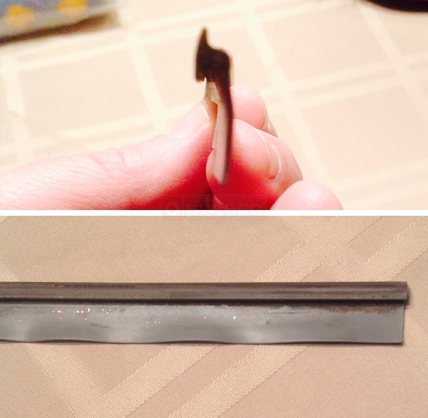 Shower stall door sweep