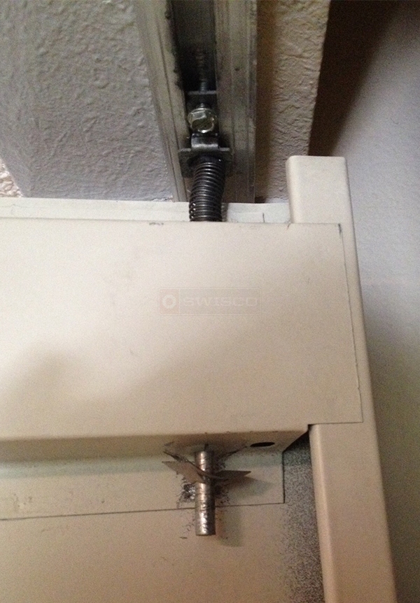 User submitted photos of bi-fold door hardware.