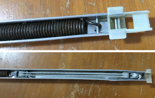 User submitted photos of a window balance.