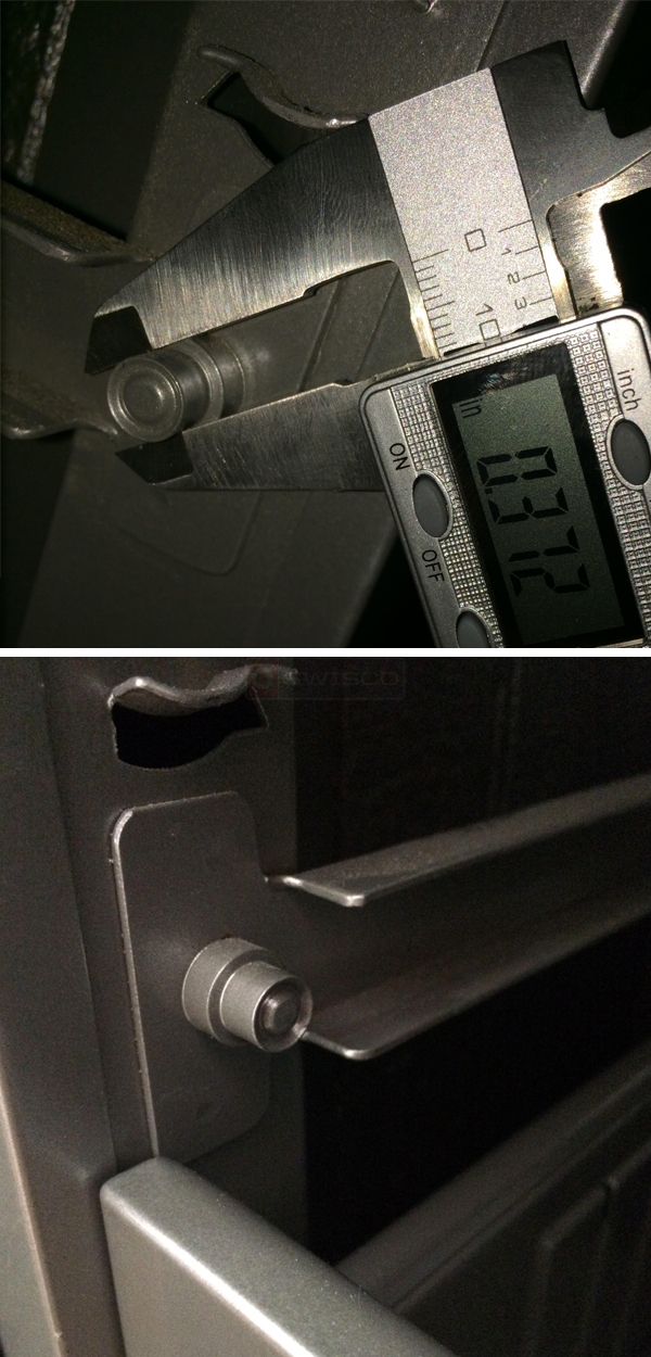 User submitted photos of drawer hardware.