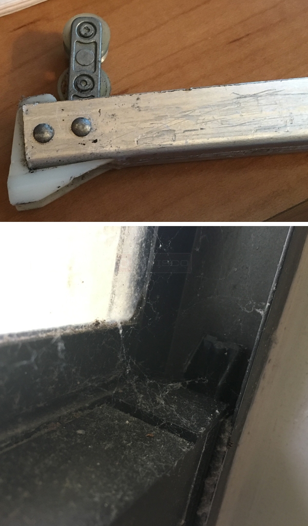 User submitted photos of a window balance.