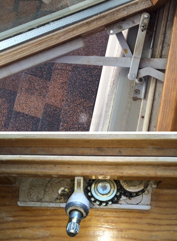 User submitted photos of a window operator.