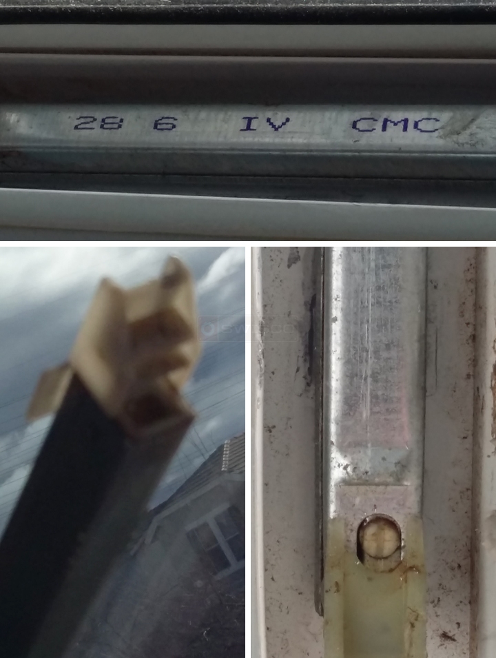 User submitted photos of a window balance.
