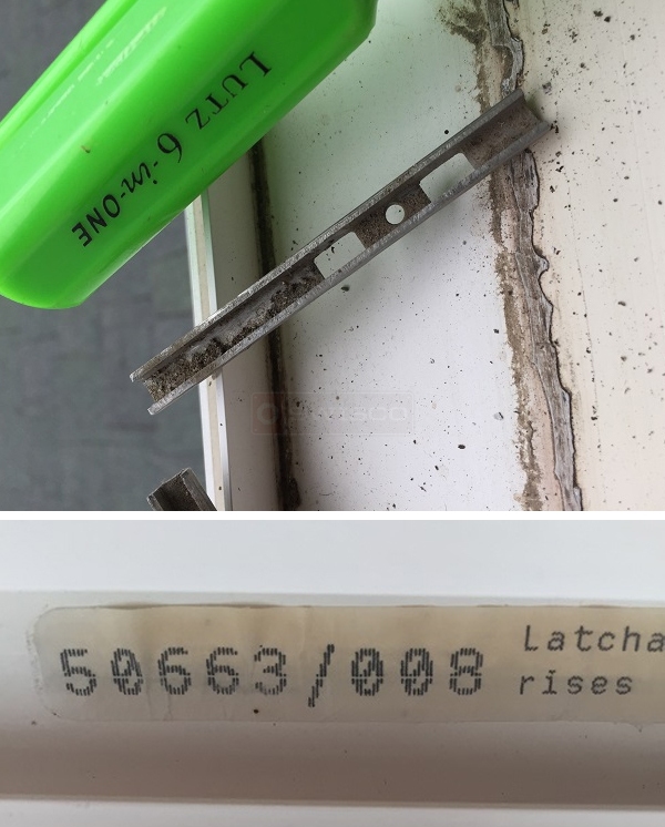 User submitted photos of window hardware.