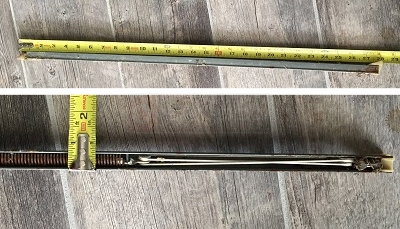 User submitted photos of a window balance.
