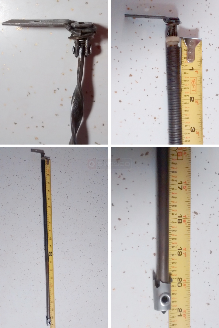User submitted photos of a window balance.