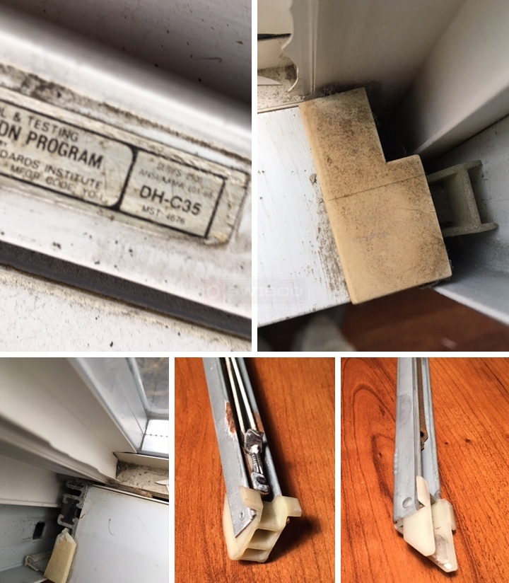 User submitted photos of a window balance.