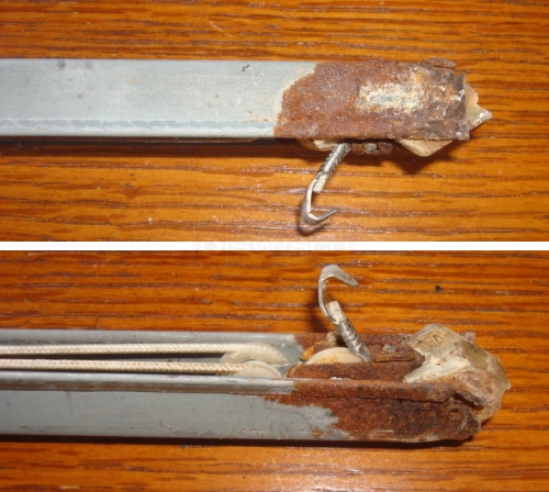 User submitted photos of a window balance.