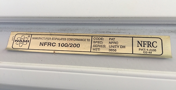 User submitted a photo of window hardware.