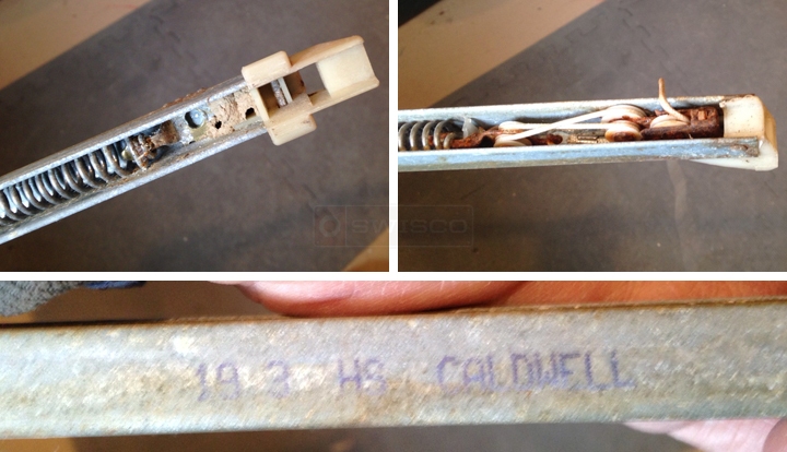 User submitted photos of a window balance.