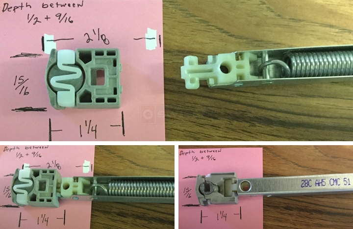 User submitted photos of a window balance.
