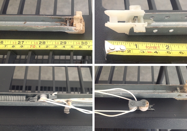 User submitted photos of a window balance.