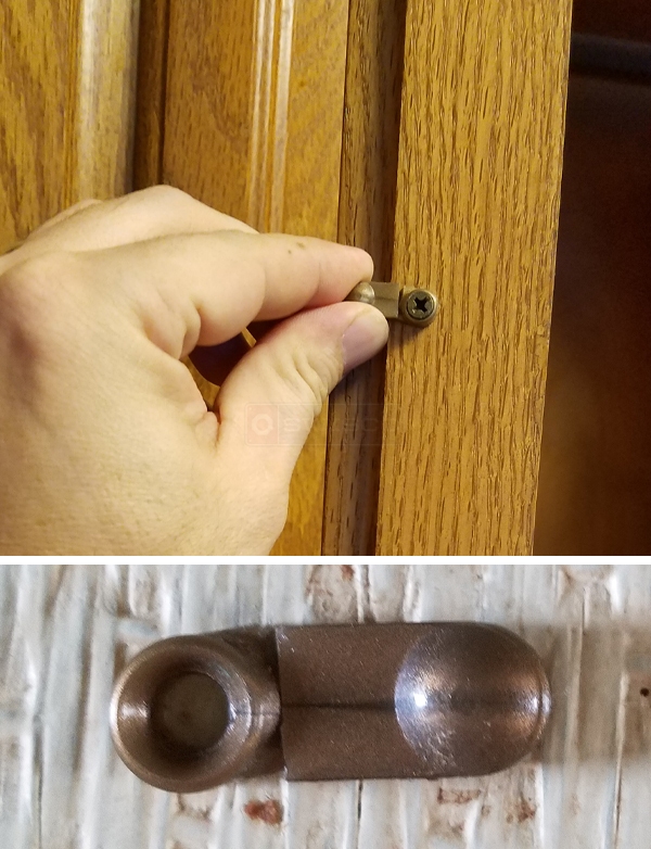 Kitchen retainer for wood