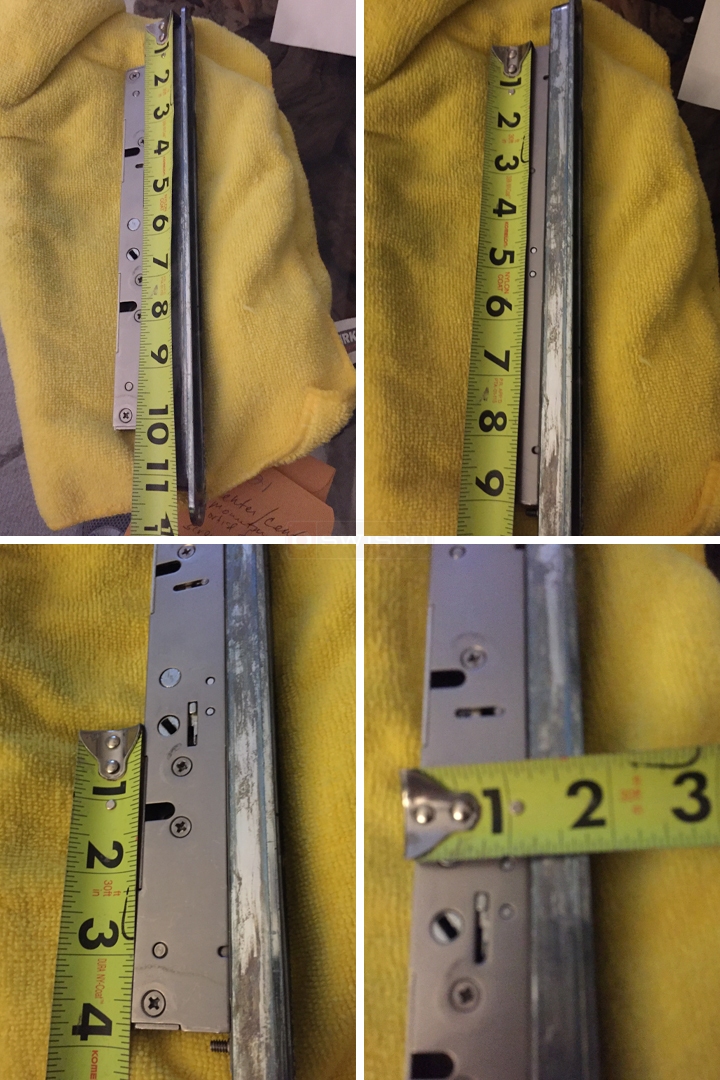 User submitted photos of a mortise lock.