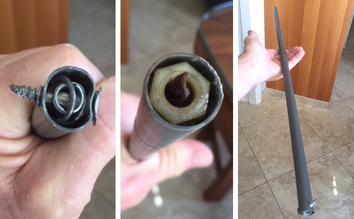 User submitted photos of a window balance.