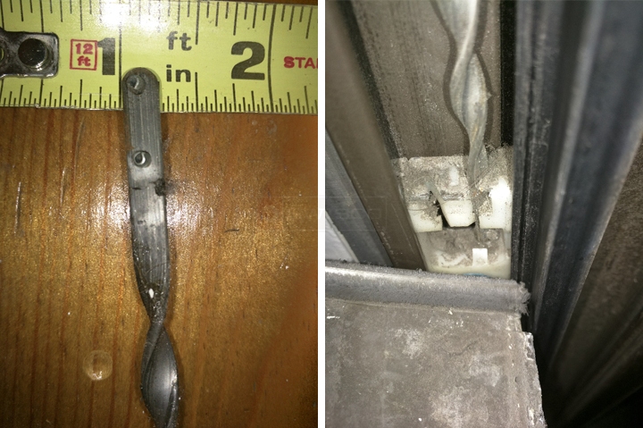 User submitted photos of a window balance.