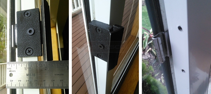 User submitted photos of a window lock.