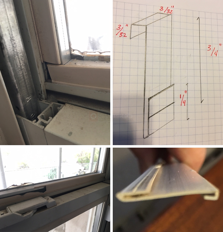 User submitted photos of window hardware.