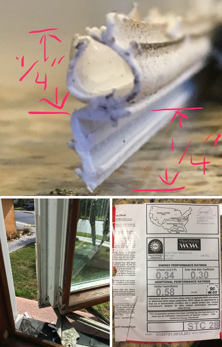 User submitted photos of bubble seal.
