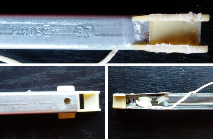 User submitted photos of a window balance.