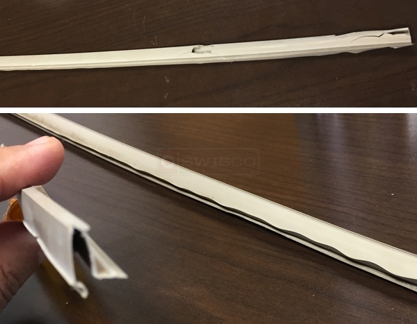 User submitted photos of a glazing bead.