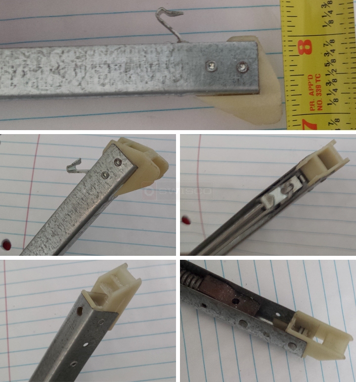 User submitted photos of a window balance.