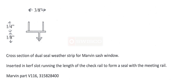 User submitted photos of weatherstripping.