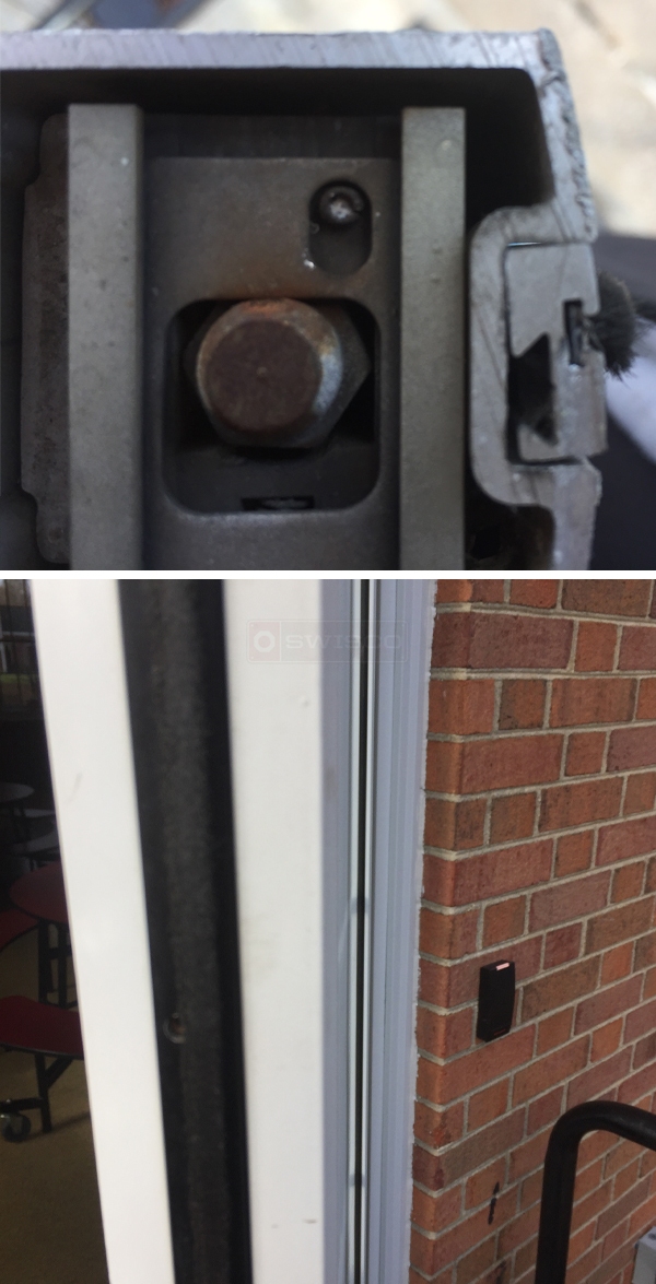 User submitted photos of weatherstripping.