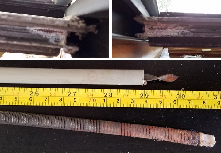 User submitted photos of a window balance.