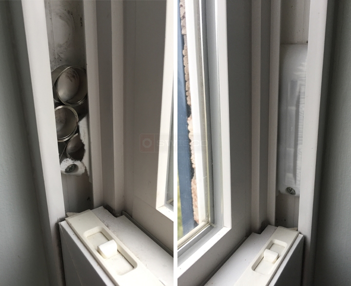 User submitted photos of a window balance.