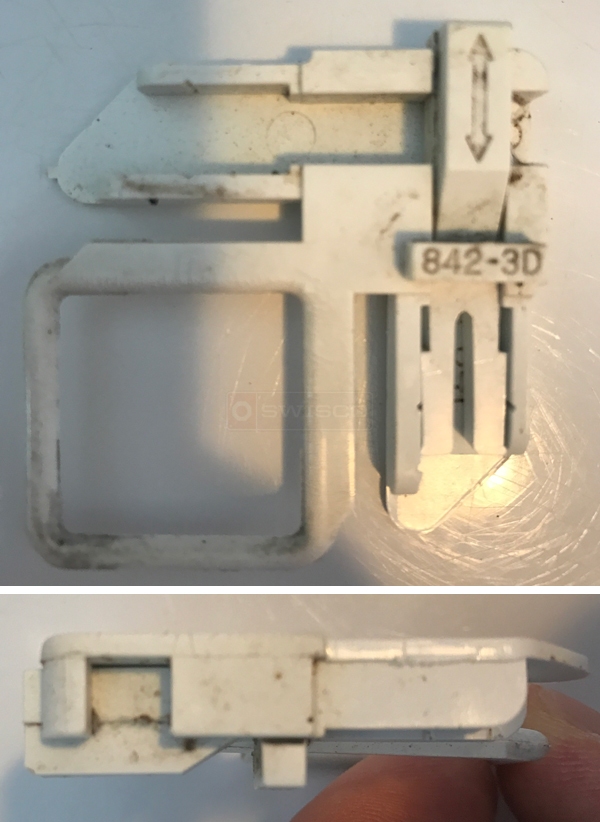 Screen corner key identification.