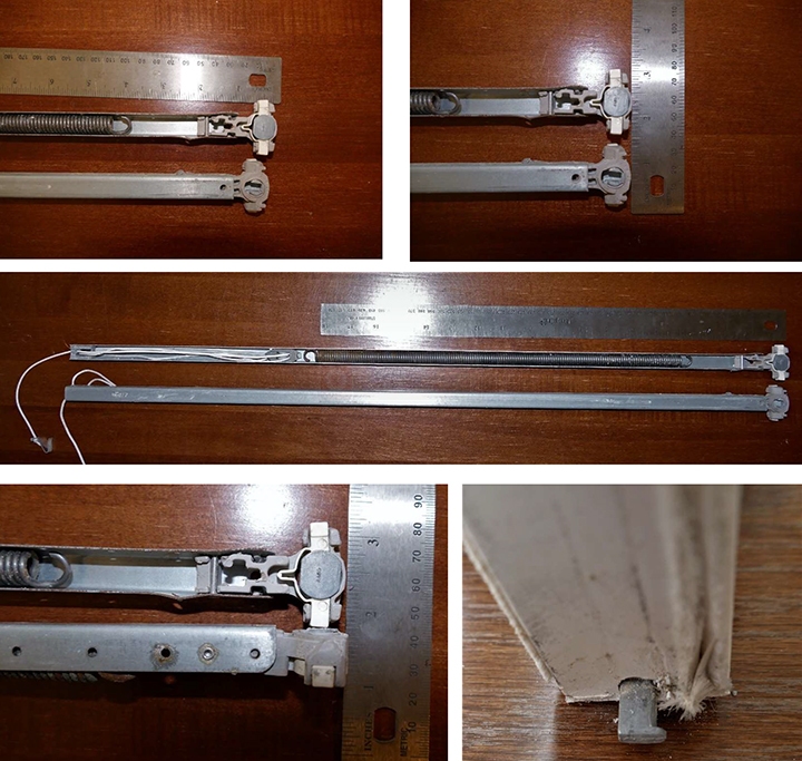 User submitted photos of a window balance.