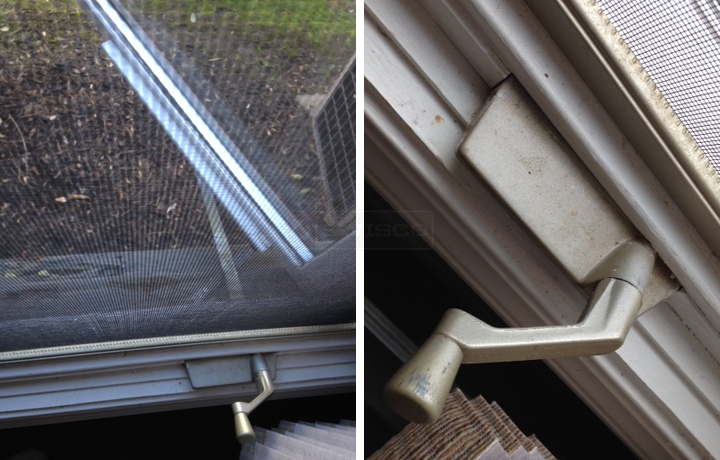 User submitted photos of a window operator.