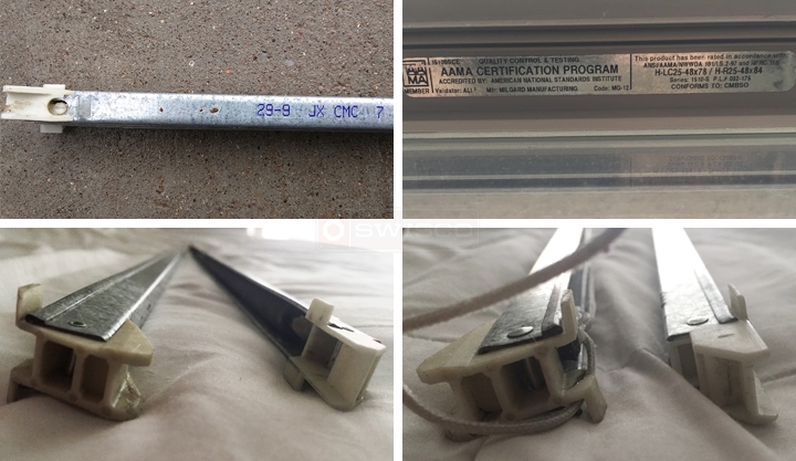 User submitted photos of a window balance.